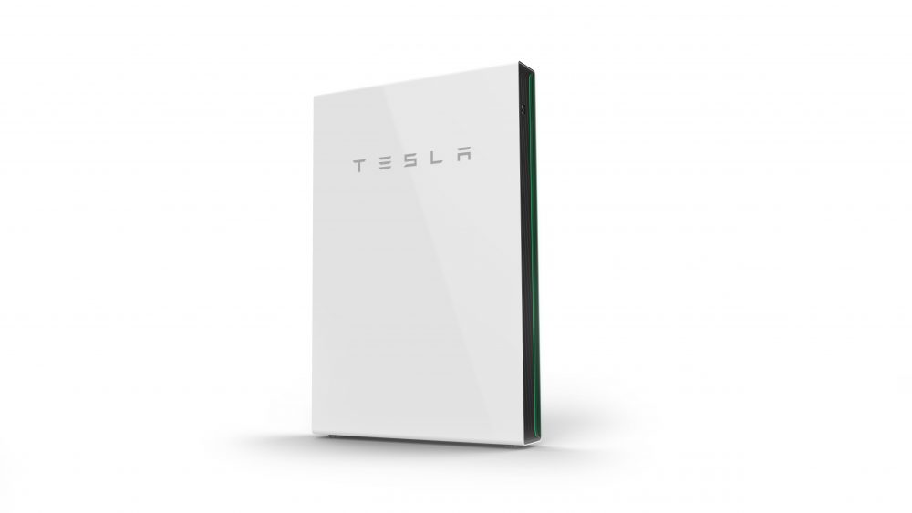 Sleek Tesla Powerwall Battery Image